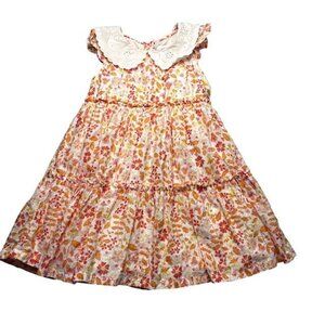 Shabby Chic Floral Tiered Dress Size 3T